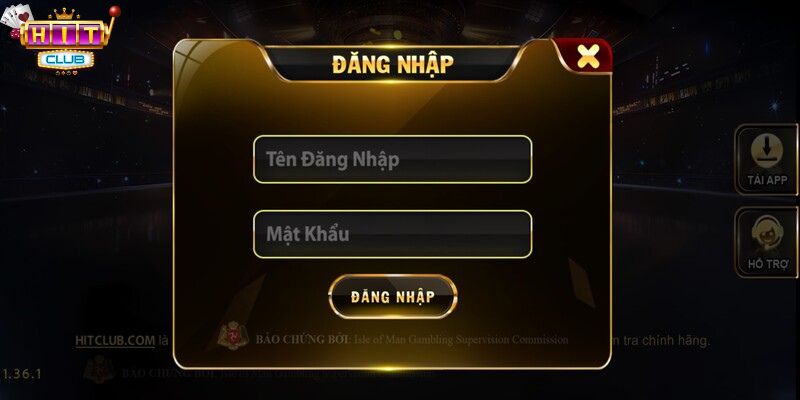 đăng nhập hitclub