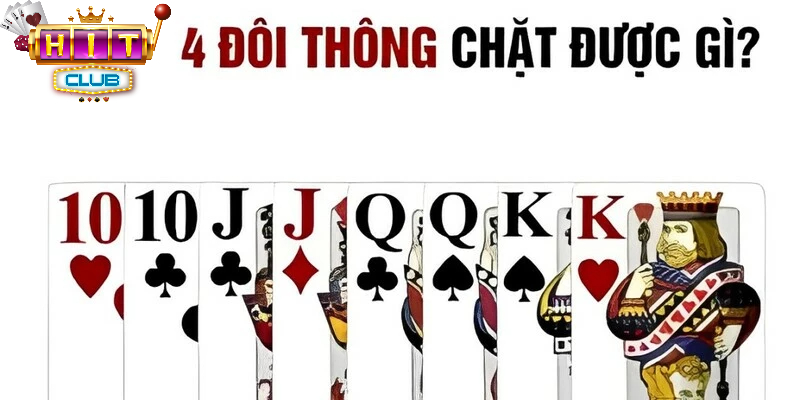 Giải đáp: Tứ quý có chặt được 4 đôi thông không?